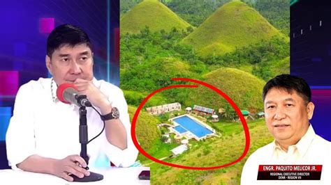 Resorts Sa Chocolate Hills Napa Tulfo Denr Kinabahan Sa