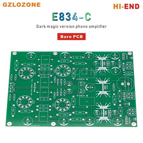 HI END E834 C Turntable MM Tube Phono Amplifier Bare PCB Base On EAR834