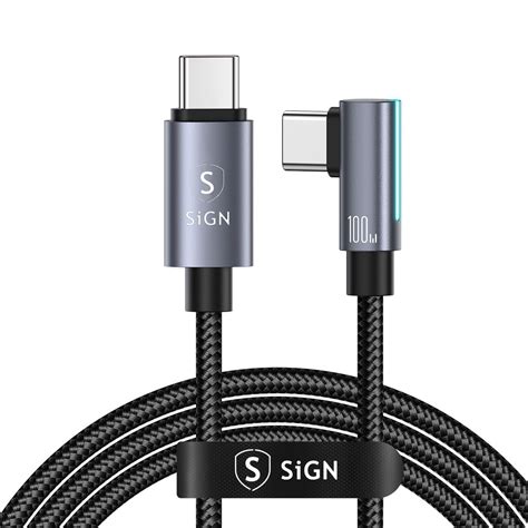 SiGN USB CUSB C Kaapeli 2m 100W Musta Tekniikkaosat Fi