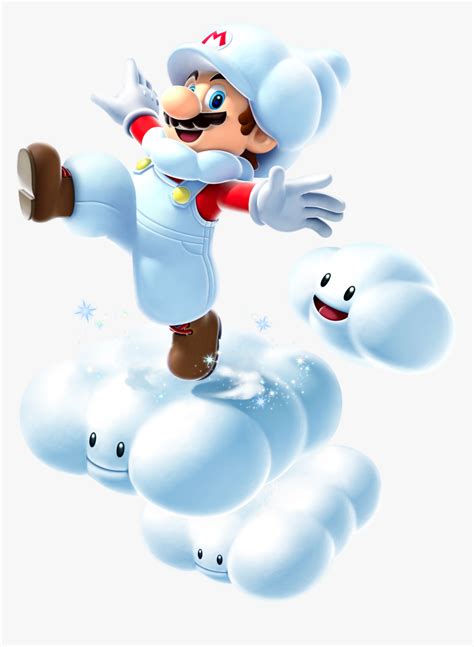 Mario Clouds Png Super Mario Galaxy 2 Cloud Mario Transparent Png