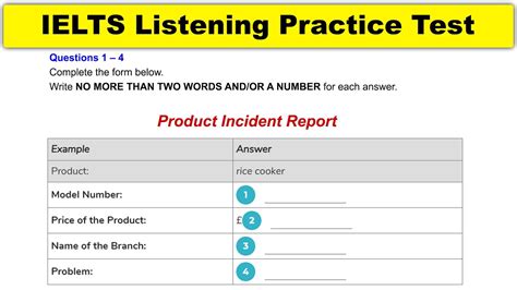 Returning The Rice Cooker Ielts Listening Practice Tests With Answers