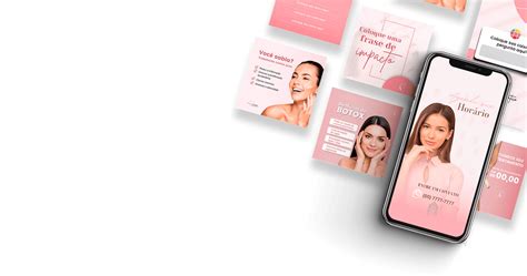 Canva Pack Estética E Design De Sobrancelhas Feed Autêntico