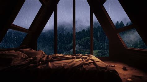 The Sound Of The Rain Lulls You To Sleep In The Attic In The Middle Of