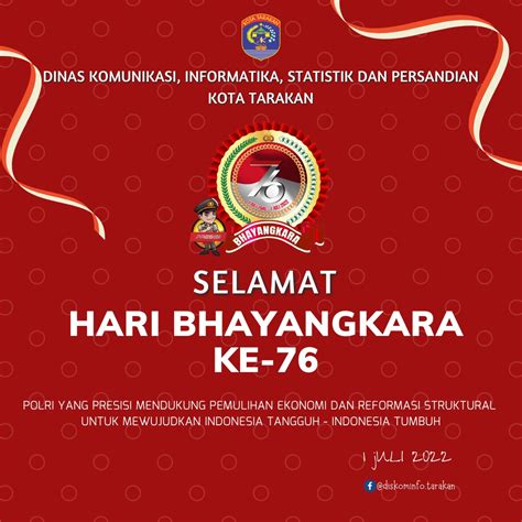 Selamat Hari Bhayangkara Ke Dkisp Tarakan