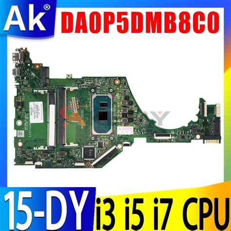 DA0P5DMB8C0 For HP 15 DY 15T DY 15S FQ Laptop Motherboard I3 1005G1 I5