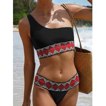 Emmiol Env O Gratis Conjunto De Bikini Con Patr N De Cuadros De