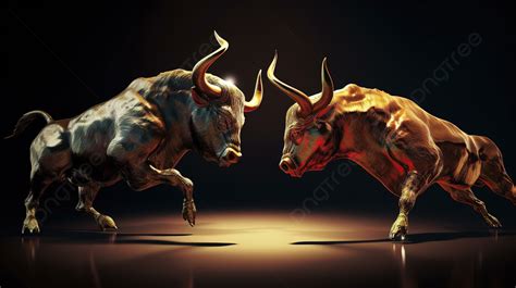 Bull And Bear Wallpapers 4k Hd Bull And Bear Backgrounds On Wallpaperbat