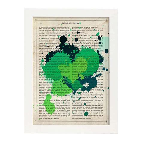 Affiche De Color S Feuille Verte Tables Avec Designs D Explosion De