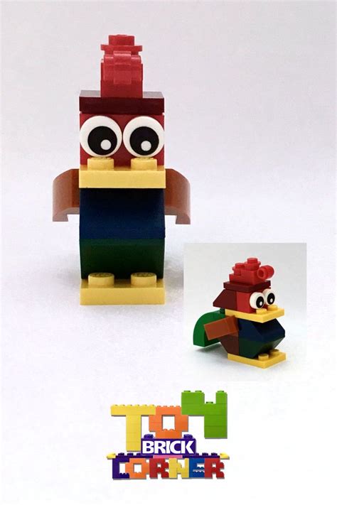 Lego Chicken Instructions Pdf Fun Crafts For Kids Lego Lego Animals