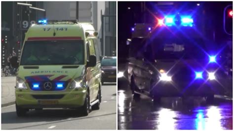 Ambulances Met Spoed In Rotterdam YouTube