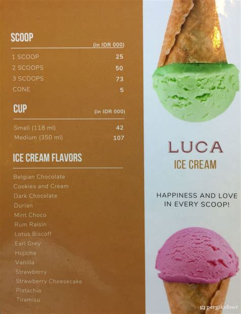 Selalu Diperbarui Menu Luca Kelapa Gading