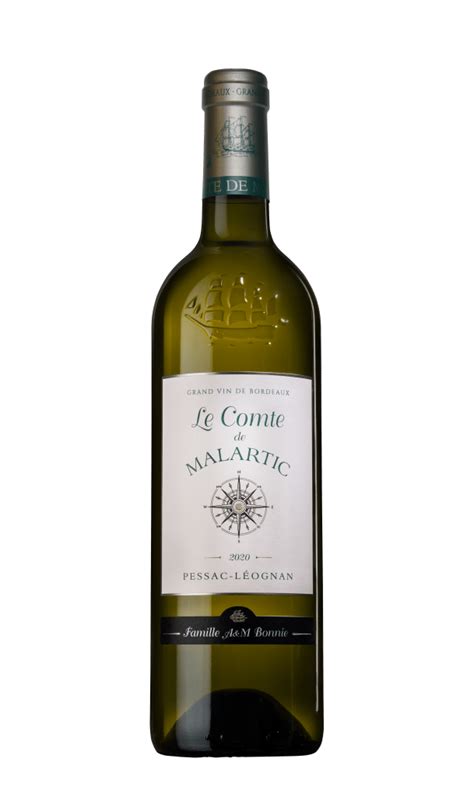 Château Malartic Lagravière Le Comte de Malartic Pessac Léognan Blanc