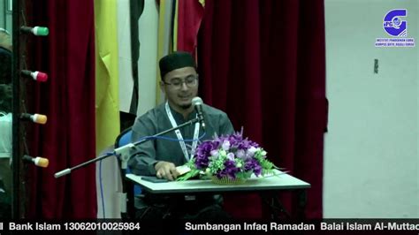 Program Jom Sihat Tadarus Al Quran Madinah Ramadan Youtube