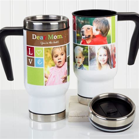 16164 Photo Fun Personalized Collage Commuter Travel Mug Buy Photos