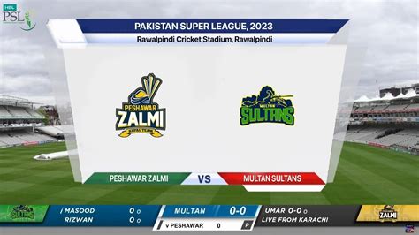 Psl Live Multan Sultan Vs Peshawar Zalmi 27th T20 Live Scores Ms Vs