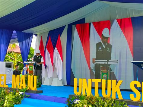 Gubernur Sumsel Resmikan Kegiatan Infrastruktur Di Kabupaten Musi