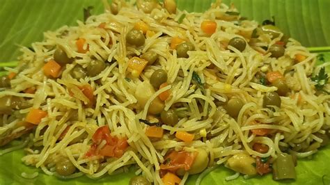 Semiya Kichadi Vermicelli Kichadi Kichadi Semiya Recipes