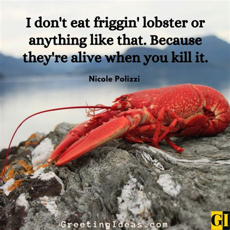 Famous Lobster Quotes And Sayings For Ocean Admirers