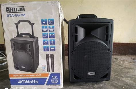 ahuja portable speaker model bta   piece
