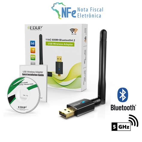 Adaptador Wifi Ghz Usb Bluetooth Dual Band G E G