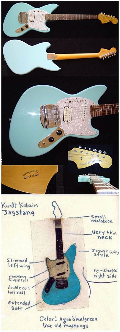 The Jagstang Designed By Kurt Cobain Kurt Cobain Kurt Cobain Mustang