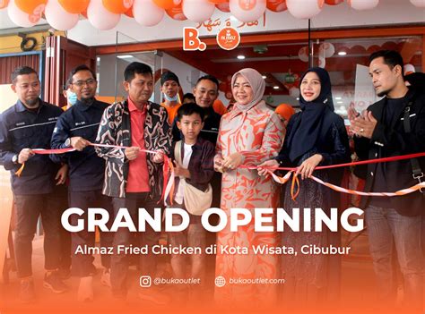 Unik Dan Cozy Almaz Fried Chicken Buka Outletnya Yang Ke Kota