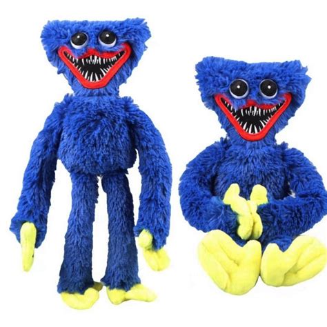 Huggy Wuggy Boneco Azul Pelucia Playtime Pop Time No Brasil Shopee Brasil