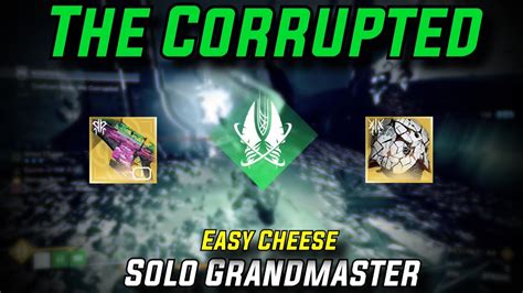 Solo GM The Corrupted Easy Cheese Strand Titan W Quicksilver Storm