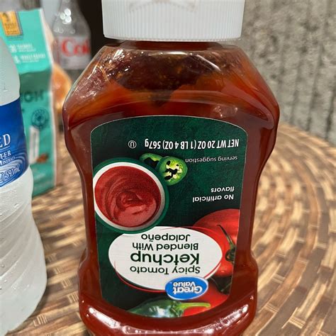 Great Value Spicy Tomato Ketchup Blended With Jalepeno Reviews Abillion