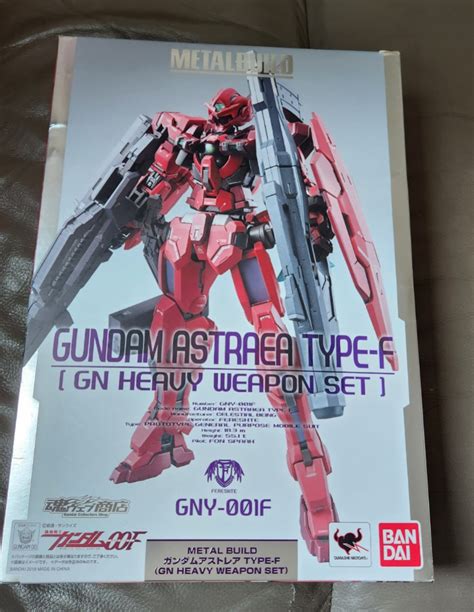 Bandai Metal Build Gundam Astrea Type F Gn Heavy Weapon Set