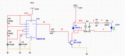 simulation - Toggling a relay using a 555 timer - Electrical Engineering Stack Exchange