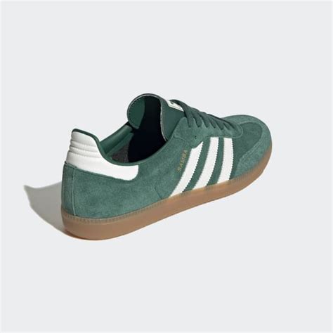 Adidas Samba Og Shoes Green Adidas Uk