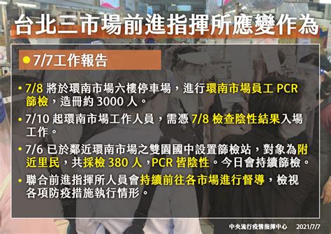 環南市場明大規模篩檢3千人 明晚報告全數出爐 新聞 Rti 中央廣播電臺