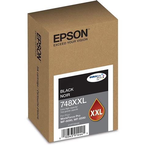 Cartucho De Tinta Original Epson 748XXL Negro Precio Costa Rica