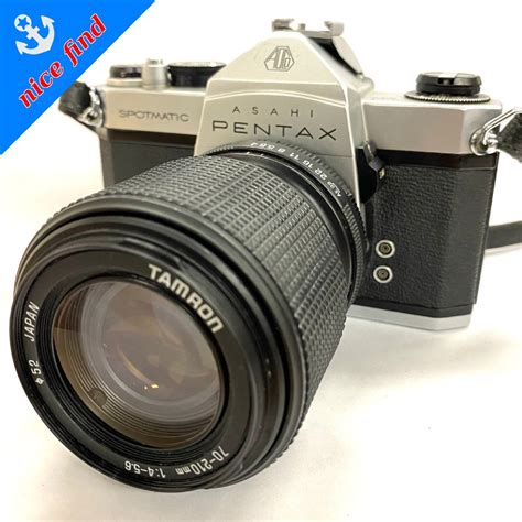 【傷や汚れあり】レンズセット ペンタックス Asahi Pentax Spotmatic Sp 本体 Tamron 70 210mm 14