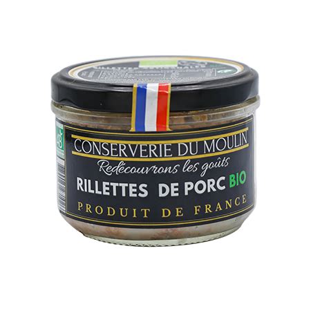 Huilerie Lepine Rillettes De Porc BIO 400g