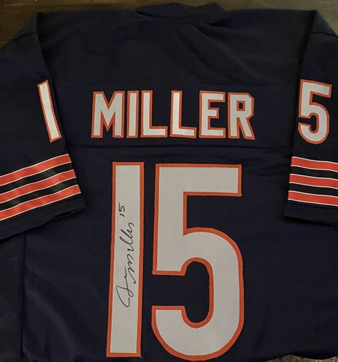 Jim Miller Signed Custom Jersey & CSAC COA - Chicagoland Sports ...