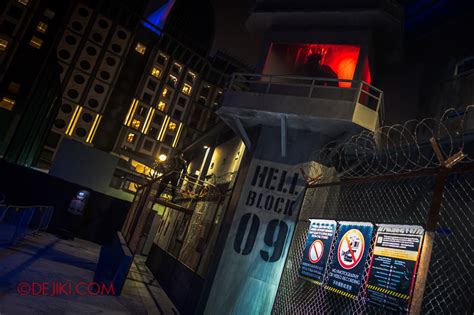 Hell Block 9 Haunted House At Uss Halloween Horror Nights 9