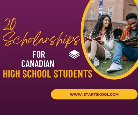 20 Scholarships for Canadian High School Students | Start Skool