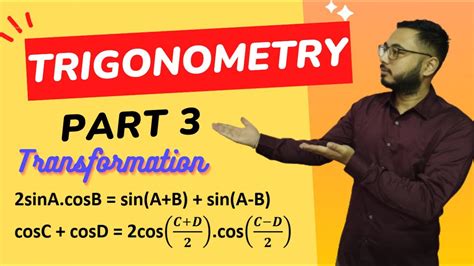 Trigonometry Transformation Part Class Optional Math Youtube