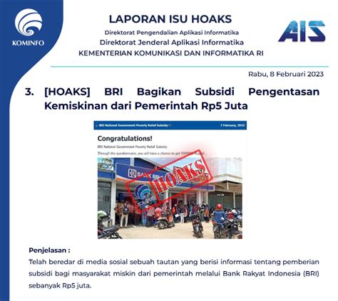 Isu Hoaks Disinformasi Februari Ppid Diskominfo Jateng