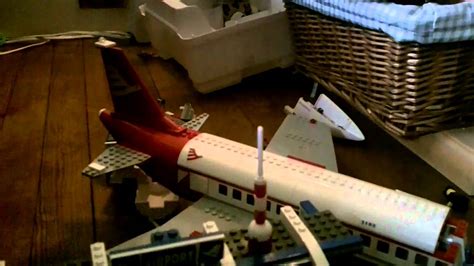 Epic Lego Plane Crash Funny YouTube