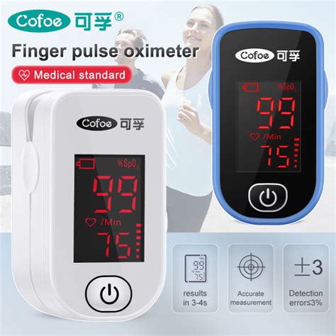 Cofoe Infrared Oled Finger Pulse Oximeter Spo Pr Digital Fingertips