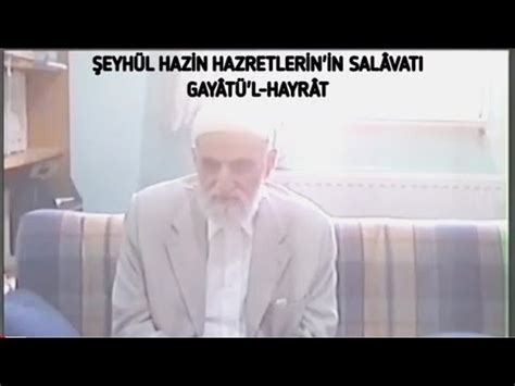 Muhammed S Dd K Hekim K S Sesinden Eyh L Hazin Hazretlerinin