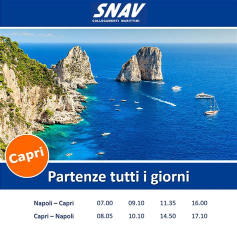 Capri Orari SNAV Magazine