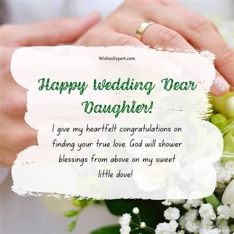 25+ Beautiful Wedding Wishes For Daughter