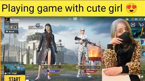 Playing Pubg With Girl Pubg Video Ladki Ke Sath Playing Pubg With