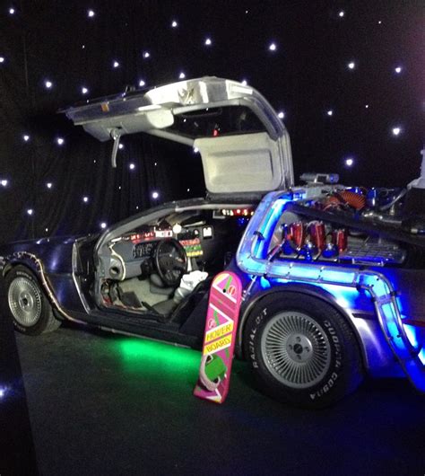 80's Corporate Event Theming. Back to the future car hire. | Future car ...