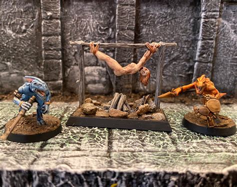 Custom Painted Tabletop Miniatures For RPG Boardgames And Etsy