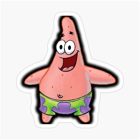 Scared Patrick Star Meme Poster Ubicaciondepersonascdmxgobmx